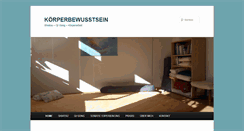 Desktop Screenshot of koerperbewusstsein.ch